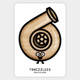 Cutest Turbo - Wood Magnet